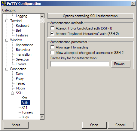 putty add keys putty add keys